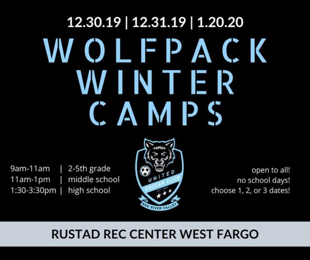 Wolf Pack Homepage Red River Valley United Soccer Club